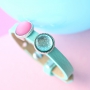 Fun Cuoio bracelets for the little ones with bright Polaris Elements cabochons