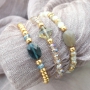 Get shiny! Bracelets with fashion facet & new wire guardians