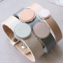Metallic Cuoio bracelets and DQ metallic leather bracelets for the upcoming Holidays