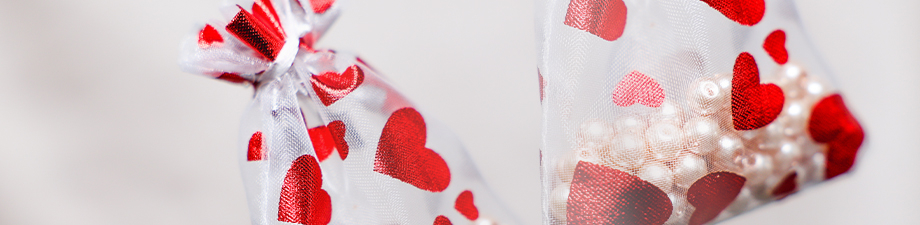 New jewellery organza bags for Valentine’s Day New jewellery organza bags for Valentine’s Day