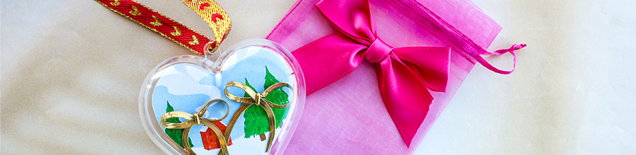 Just in: Organza bags and elegant ornaments Just in: Organza bags and elegant ornaments